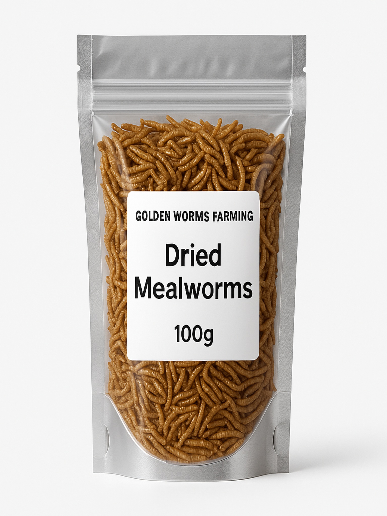 Dried Mealworms 100g Pack