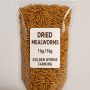 1kg pack of dried mealworms