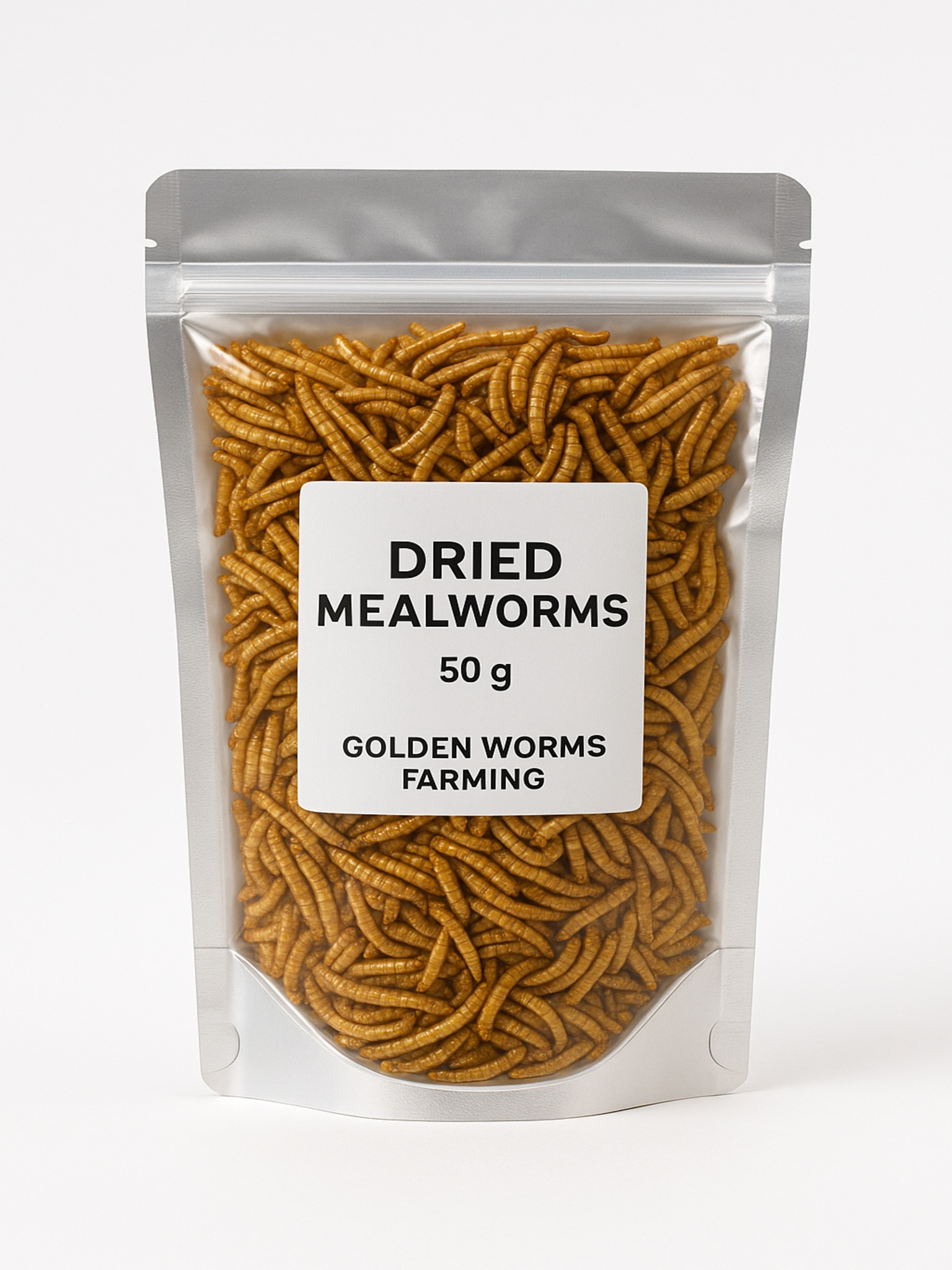 Dried Mealworms 50g Pack