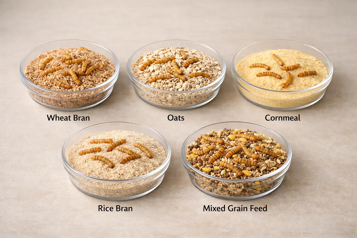 Best Bedding for Mealworms (Top 5 Options Tested + Complete Guide)