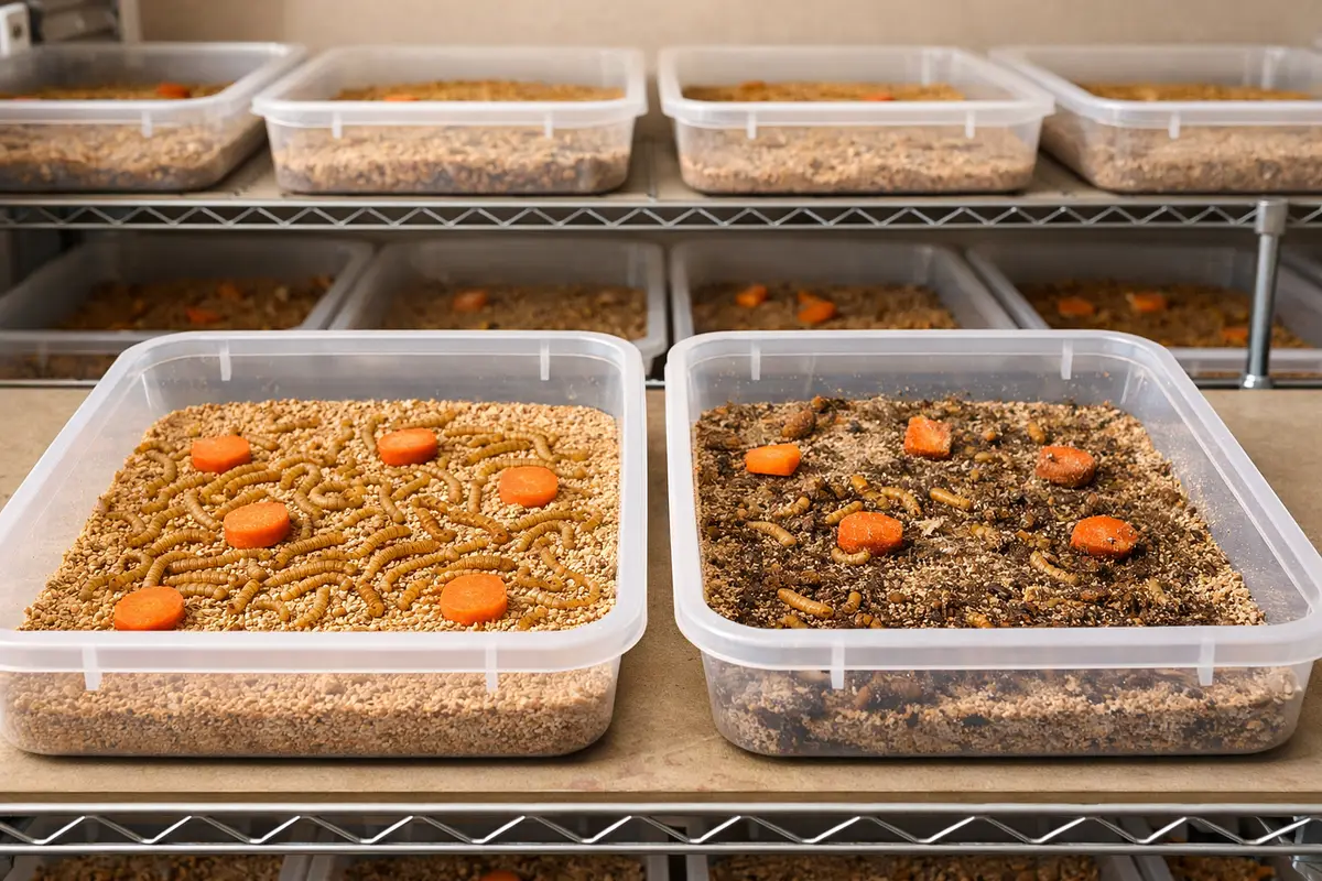 How to Grow Mealworms Faster (Production Boosting Guide for Beginners)
