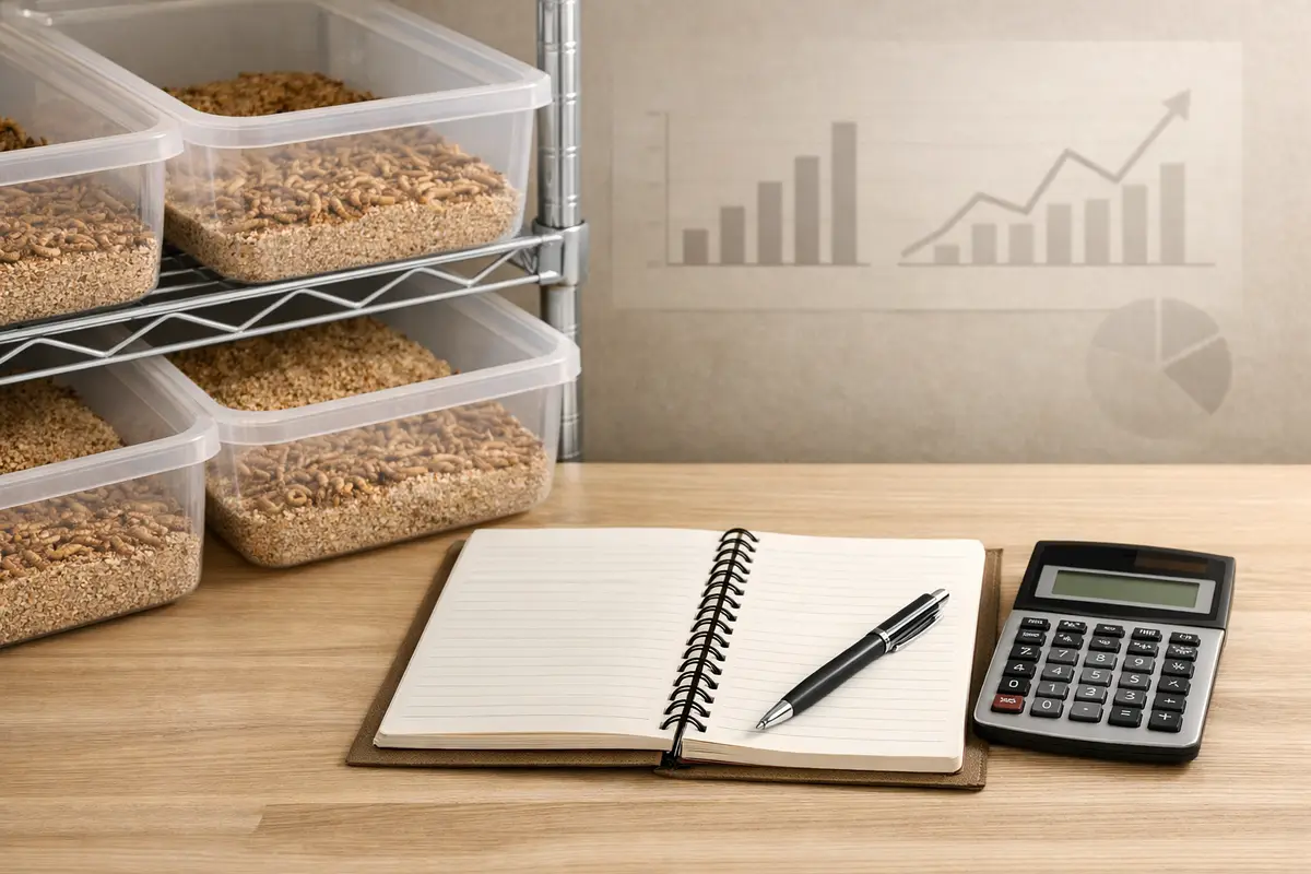 Mealworm Farming Profit Calculation in Pakistan (Updated Rates)