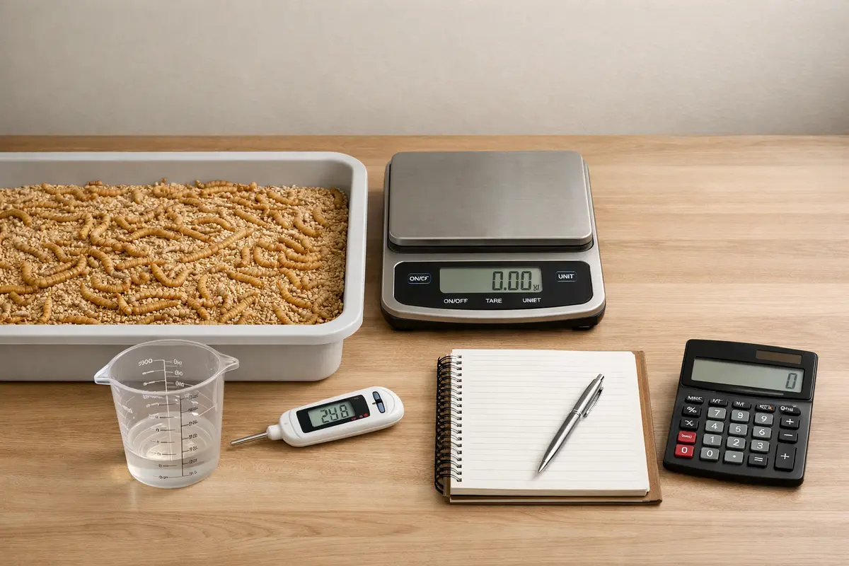 Mealworm Farming Tools & Calculators Guide for Beginners