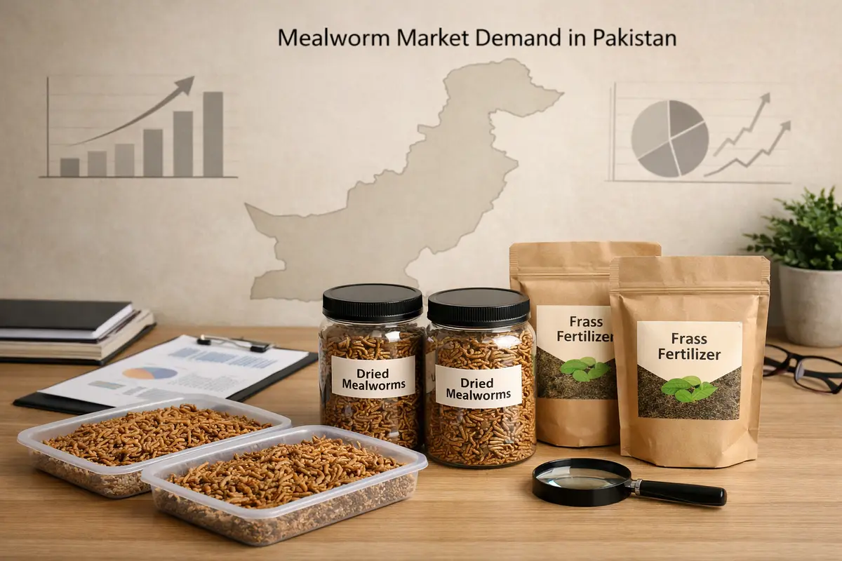 Mealworm Market Demand in Pakistan (Real Buyers List + Industry Analysis)